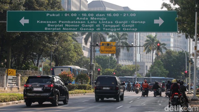 Ganjil Genap di Jakarta Ditiadakan Saat Libur Maulid Nabi 25 Agustus