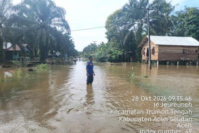 Banjir Terjadi di Aceh dan Sumut, Ribuan Warga Terdampak