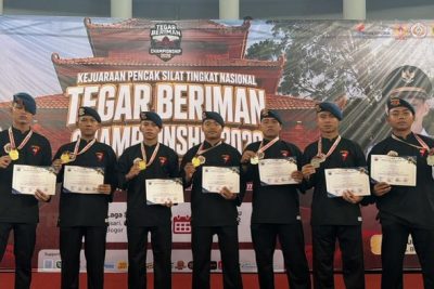 Brimob Polda Metro Sabet 7 Medali Kejuaraan Pencak Silat di Bogor