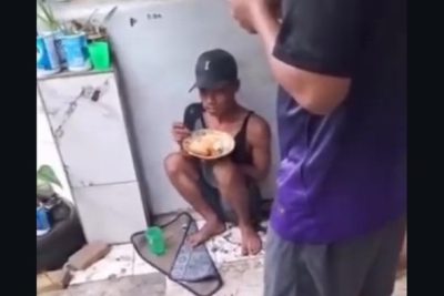 Ngaku Kelaparan, Maling Seng di Medan Diberi Makan Usai Kepergok Warga