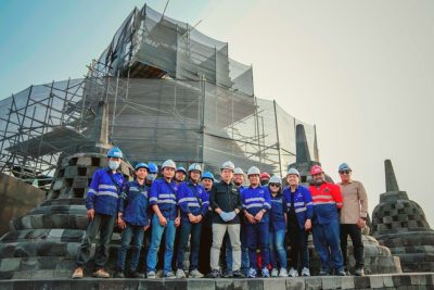 Menbud Pastikan Pemugaran Yasti & Mahastupa Candi Sesuai Kaidah Konservasi