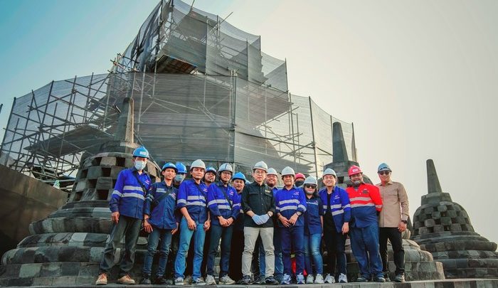 Menbud Pastikan Pemugaran Yasti & Mahastupa Candi Sesuai Kaidah Konservasi