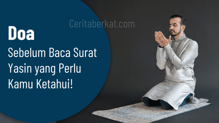 Doa sebelum baca surat Yasin