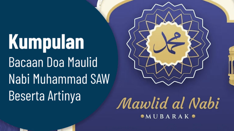 Bacaan doa Maulid Nabi Muhammad SAW
