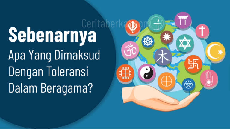 Apa yang dimaksud dengan toleransi dalam beragama