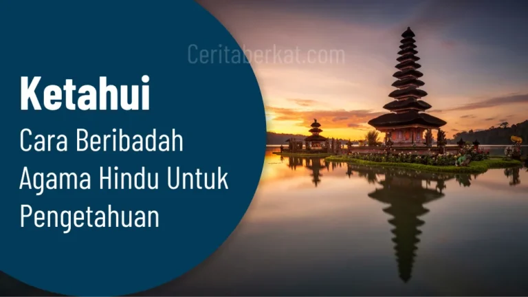 Cara beribadah agama Hindu