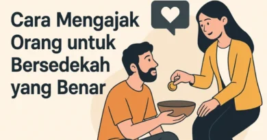 cara mengajak orang untuk bersedekah yang benar