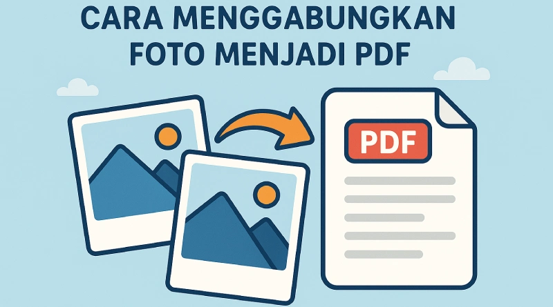 bagaimana cara menggabungkan foto menjadi PDF