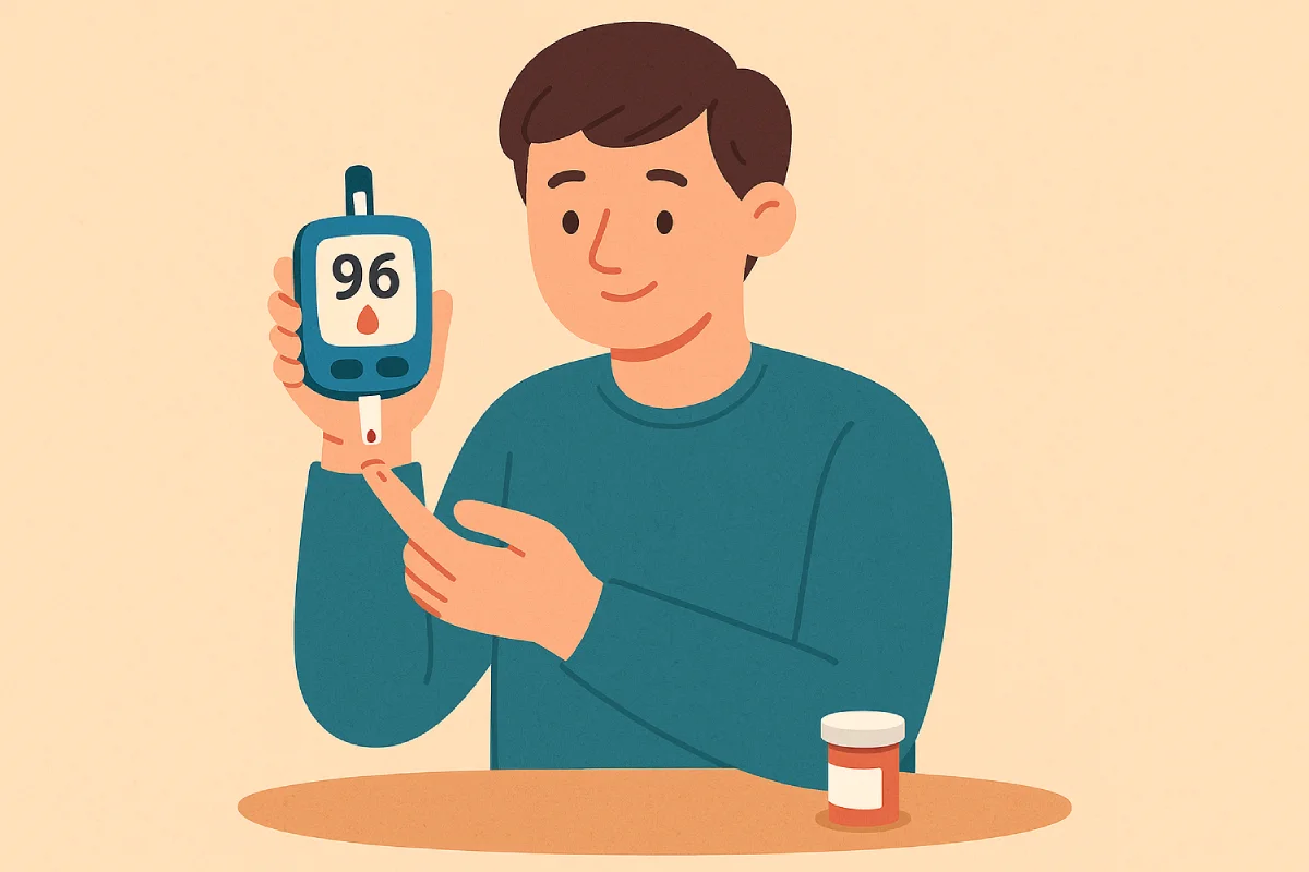 Cara menurunkan gula darah mencakup pemantauan rutin dengan alat pengukur, mengonsumsi obat-obatan sesuai resep dokter, serta menjaga pola hidup sehat untuk menjaga keseimbangan gula darah.