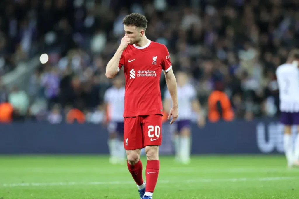 Diogo Jota sebagai salah satu pemain kunci dalam skuad The Reds.