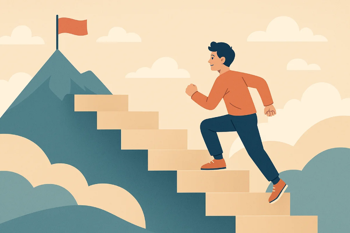 Meraih mimpi melibatkan perjalanan yang penuh tantangan, tetapi juga penuh harapan dan motivasi. Setiap langkah kecil adalah bagian dari proses menuju kesuksesan besar.