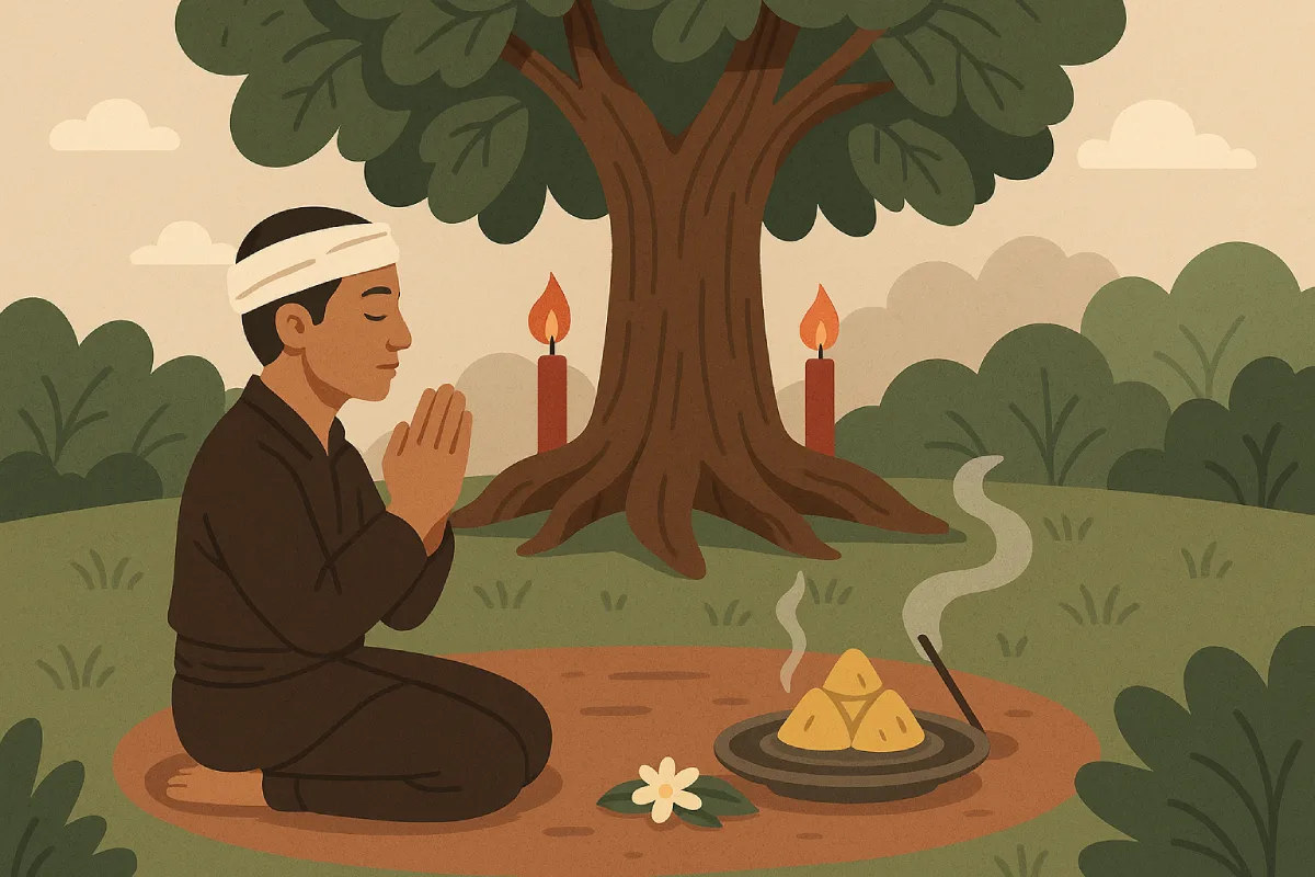 cara ibadah agama Kapitayan