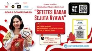 Jadwal donor darah Jakarta Barat 17 Agustus 2025 diadakan dari jam 3 sore hingga jam 6 sore. Ikuti kegiatan sosial ini dan turut serta menyelamatkan nyawa.