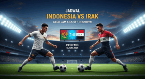Jadwal Indonesia vs Irak: Catat Jam Kick-off Resminya!
