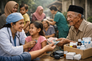 Donasi untuk Kesehatan Masyarakat yang Tepat Sasaran