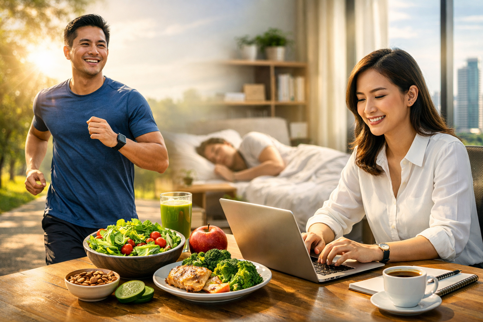 Keuntungan Hidup Sehat bagi Kesehatan dan Produktivitas