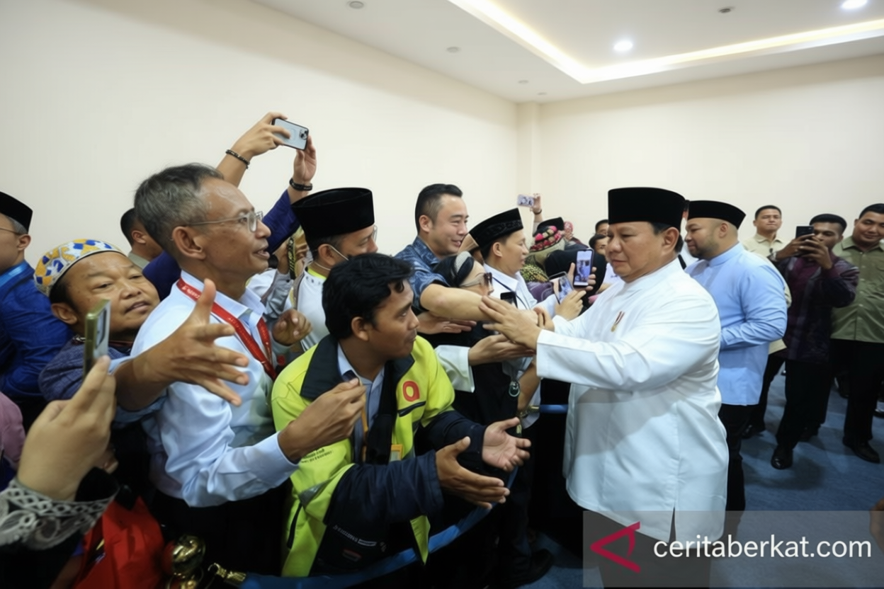 Kunjungan Penting: Open house Istana, warga terkesan bersalaman langsung dengan Presiden