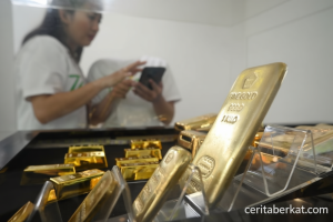 Harga emas UBS Rp3,113 juta/gr – Galeri24 Rp3,098 juta/gr Kamis pagi