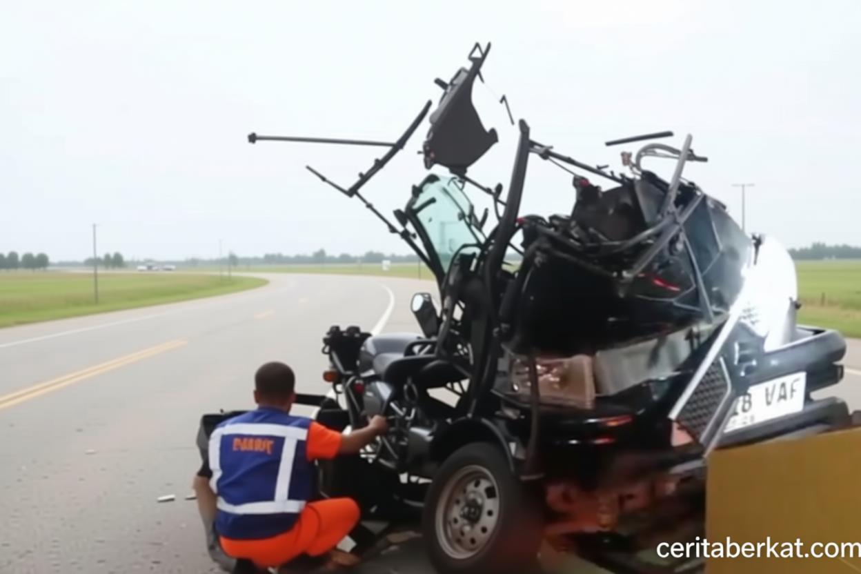 10 Kendaraan Tabrakan Beruntun di Tol Cipularang Arah Jakarta: 2 Tewas – 4 Luka Berat
