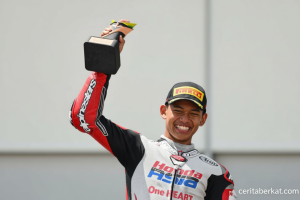 Kunjungan Penting: Veda Ega posisi ketiga klasemen usai capai podium GP Brasil