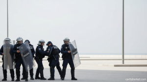 Negara Eropa Chaos – Polisi Dihujani Molotov-Tembak Meriam Air