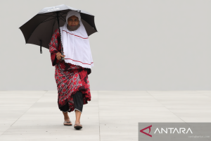 BMKG: Waspada mayoritas daerah diguyur hujan pada Jumat