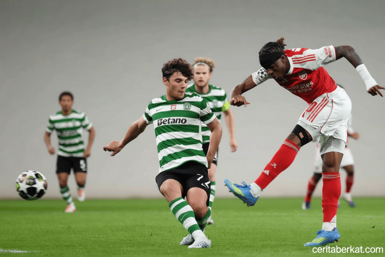 Momen Bersejarah: Imbang 0-0 dengan Sporting, Arsenal ke semifinal