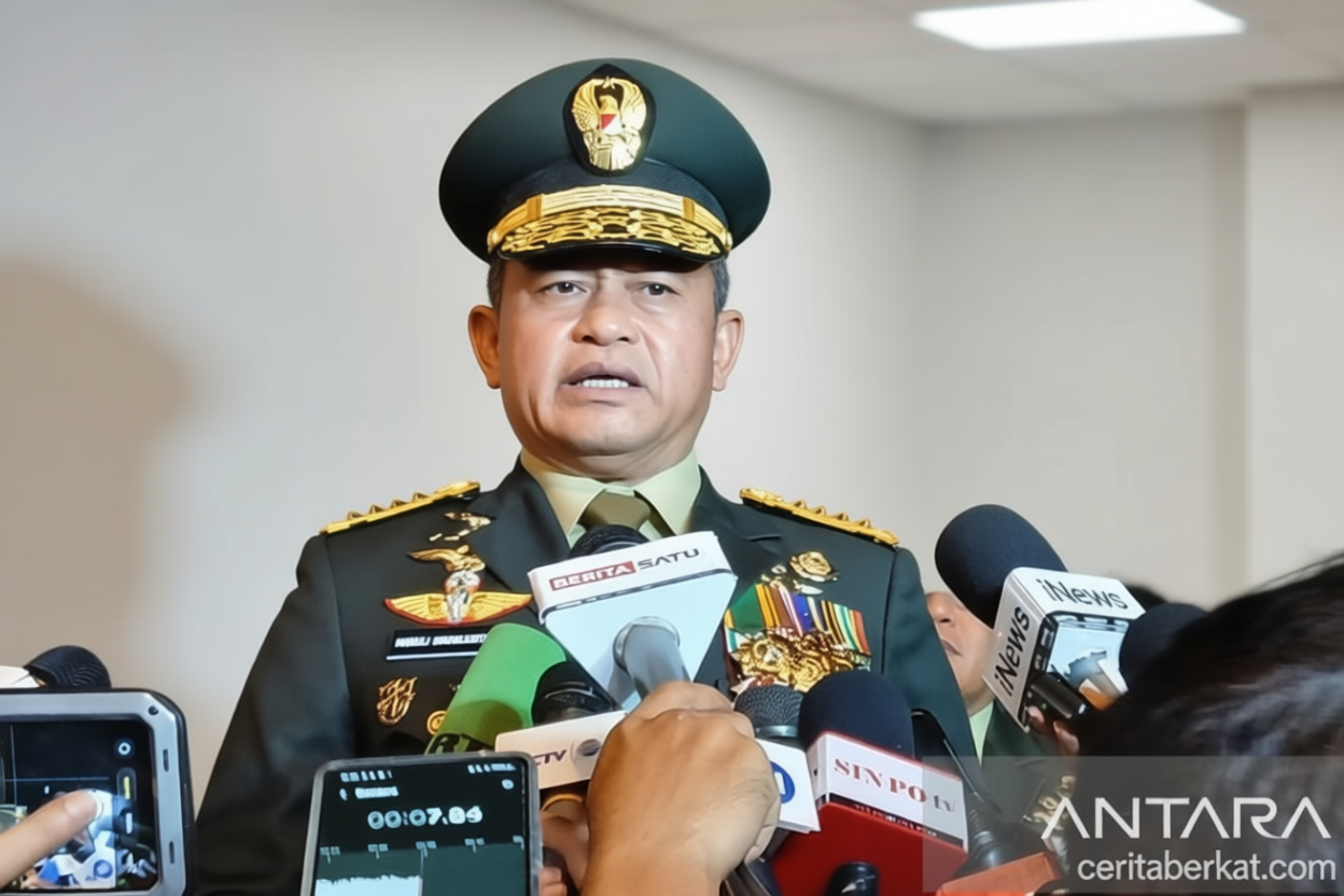 Agenda Utama: KSAD terima laporan prajurit TNI kembali terluka di Lebanon