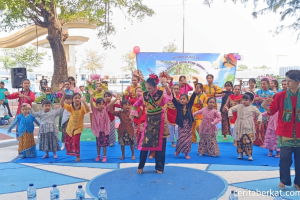 Strategi Penting: Seratusan pelajar tampilkan bakat di kreasi seni Kepulauan Seribu