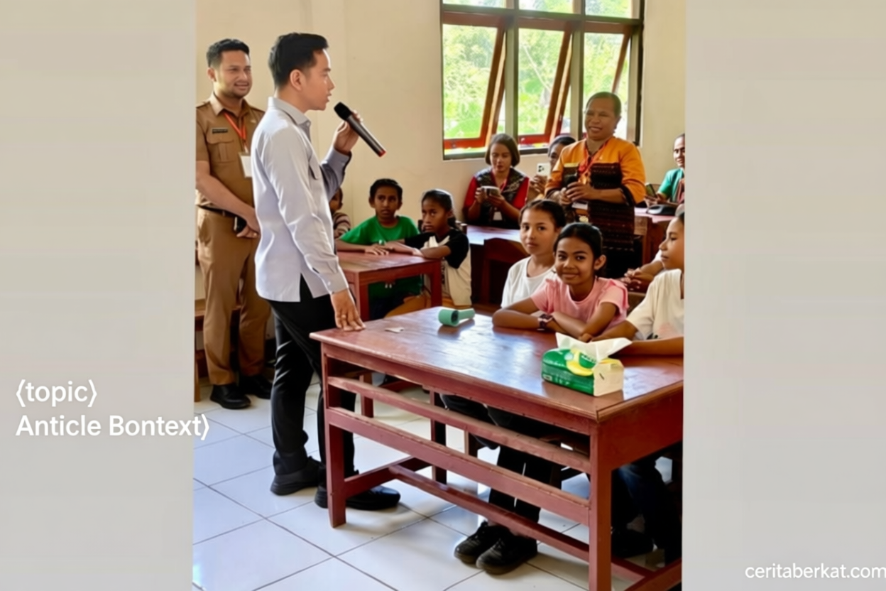 Yang Dibahas: Wapres janji cari solusi sejahterakan guru honorer di SD Kaniti Kupang