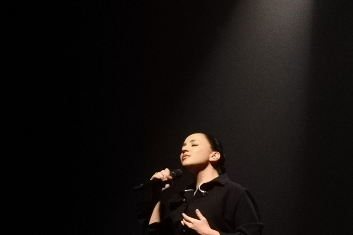 Hasil Pertemuan: Bawakan “Garis Tangan”, Angel Pieters belajar teknik vokal lagi