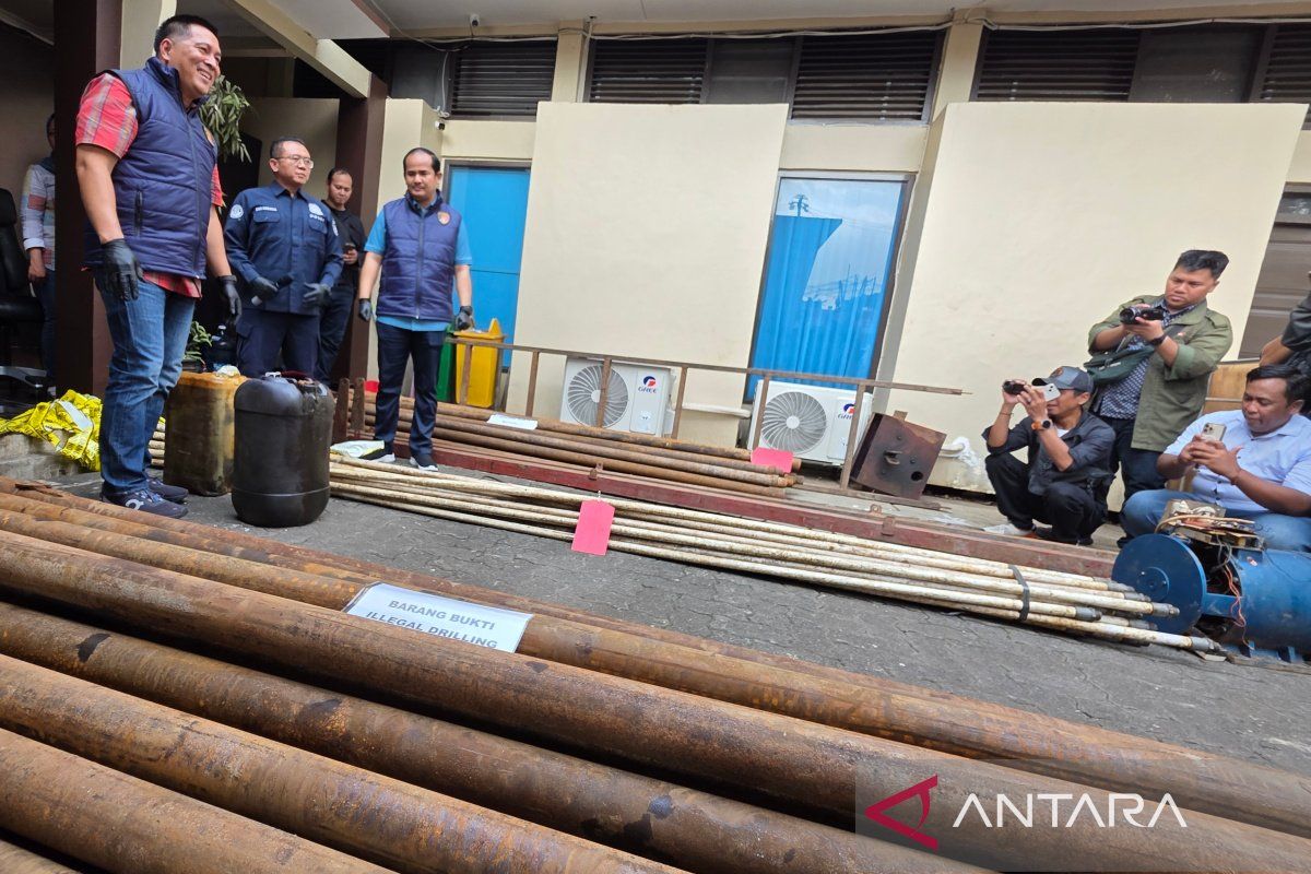 Polda bongkar pengeboran tiga sumur minyak ilegal di Blora