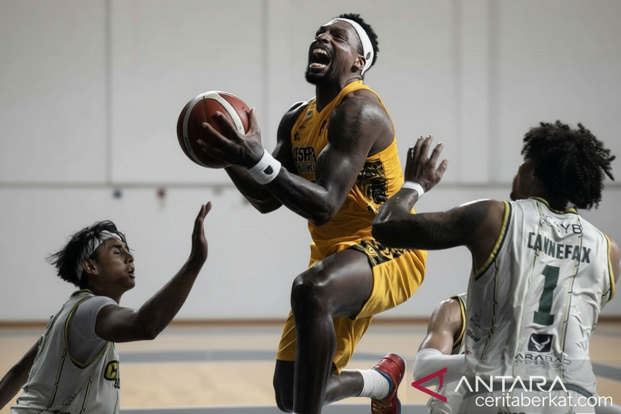 Pelatih sanjung pemain Kesatria bermain solid hingga akhir laga