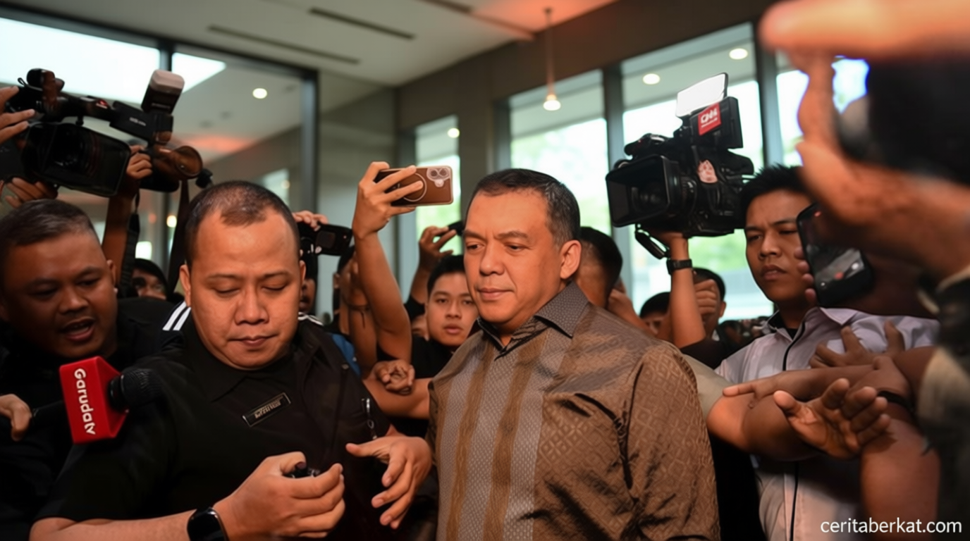 Historic Moment: Silmy Karim Serahkan Diri Ke KPK Usai Dicari Penyidik