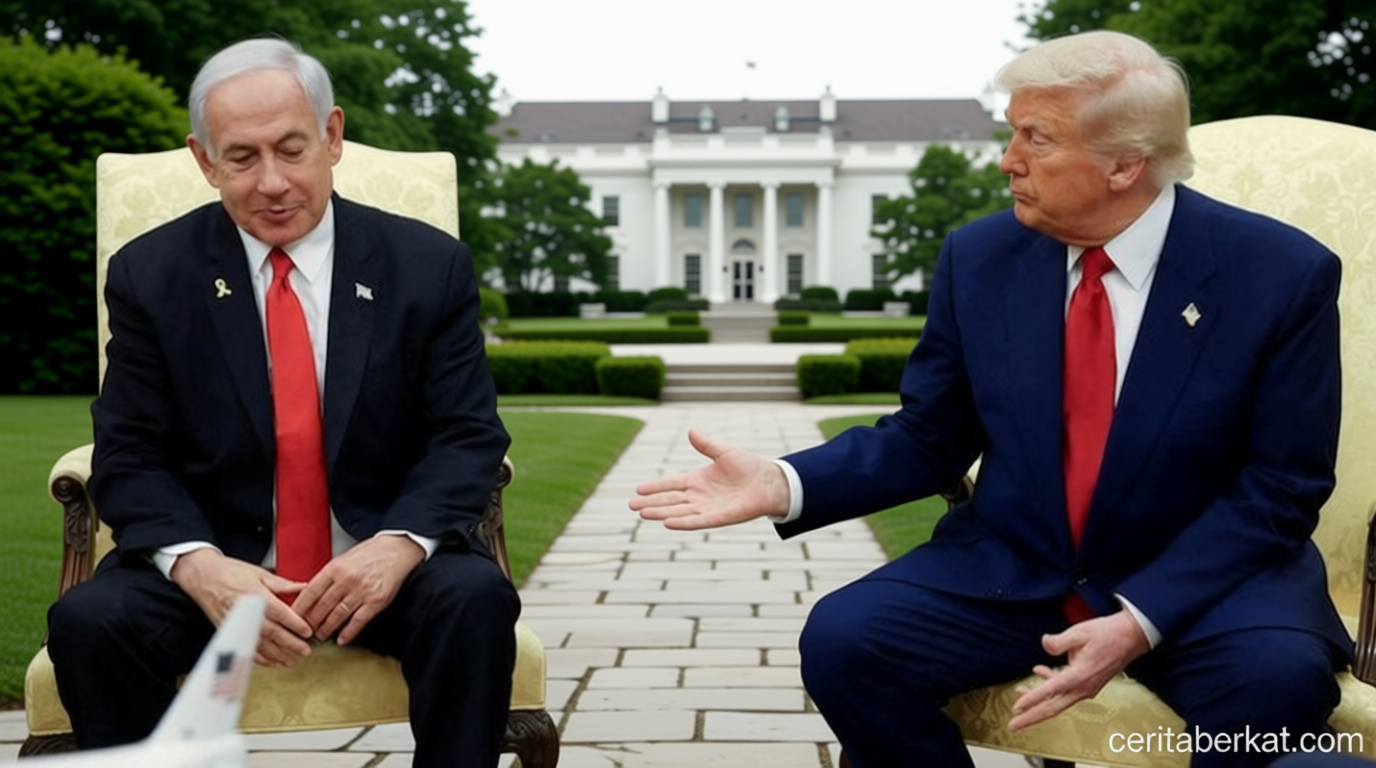 Main Agenda: Pecah Amarah Trump ke Netanyahu