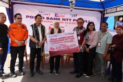 Pemprov Jatim & Bank Jatim Salurkan Bantuan Senilai Rp 3,2 Miliar ke NTT