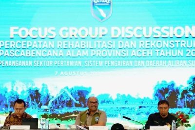 Jelang Musim Tanam, Satgas PRR Kebut Pemulihan Lahan Sawah di Aceh
