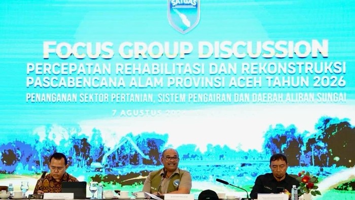 Jelang Musim Tanam, Satgas PRR Kebut Pemulihan Lahan Sawah di Aceh