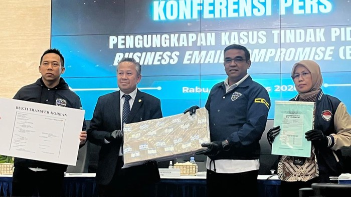 Bareskrim Buru WN China Otak Penipuan E-Mail Rugikan Perusahaan AS Rp 6,2 M