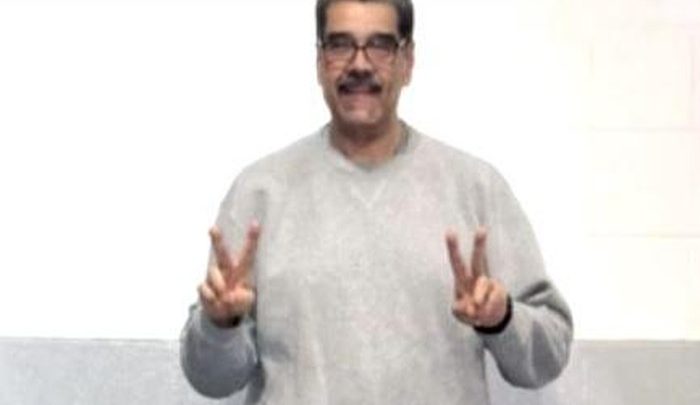 Foto Pertama Eks Presiden Venezuela Sejak Ditangkap AS