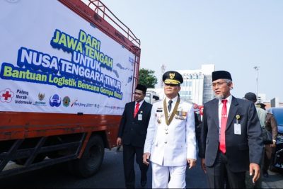 Pemprov Jateng Kirim 16 Personel & Ribuan Paket Logistik ke NTT
