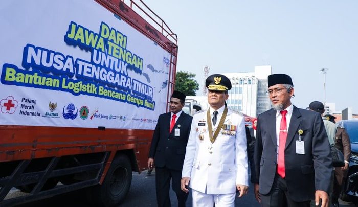 Pemprov Jateng Kirim 16 Personel & Ribuan Paket Logistik ke NTT