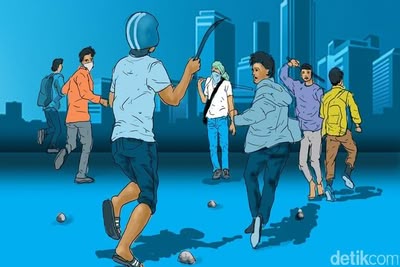 Polisi Selidiki Viral Bentrokan Massa Diwarnai Suara Tembakan di Bogor