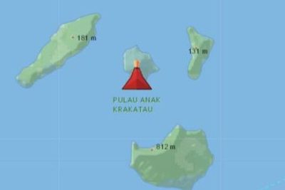 Anak Krakatau Erupsi Lagi dengan Durasi 30 Detik, Jauhi Radius 3 Km