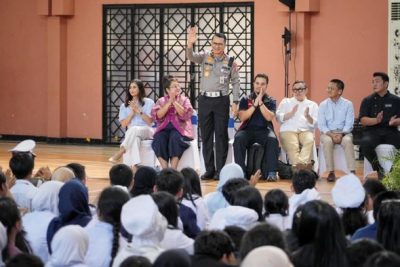 Polantas Karib Goes To School, Korlantas Polri Tanamkan Budaya Tertib Sejak Dini