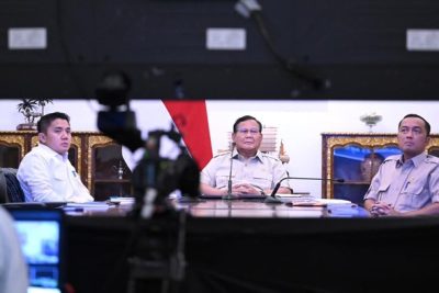 Prabowo Minta Kapolri All Out Tindak Tegas Korporasi Pelaku Karhutla