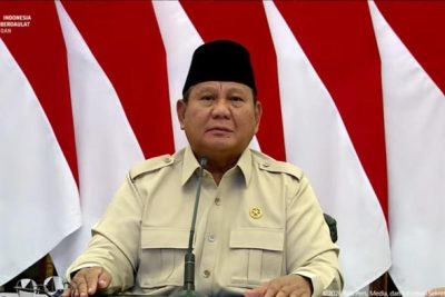 Prabowo Pantau Perkembangan Erupsi Anak Krakatau, Beri Arahan ke Jajaran