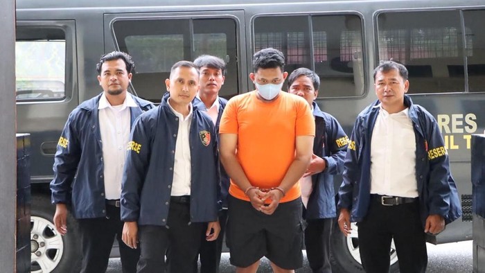 Tim Raga Polres Rohil Tangkap Dalang Pembakaran Jaring Ikan di Panipahan