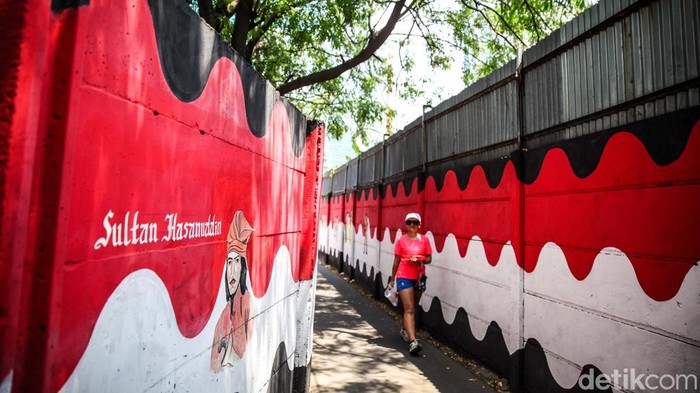 Wajah Gang Mampang Berubah dengan Sentuhan Mural