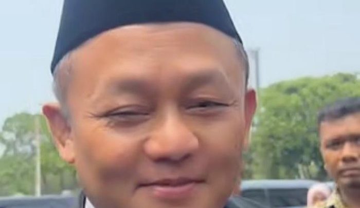 Sekjen Golkar Berdasi Biru, Tiba di Istana Jelang Pelantikan